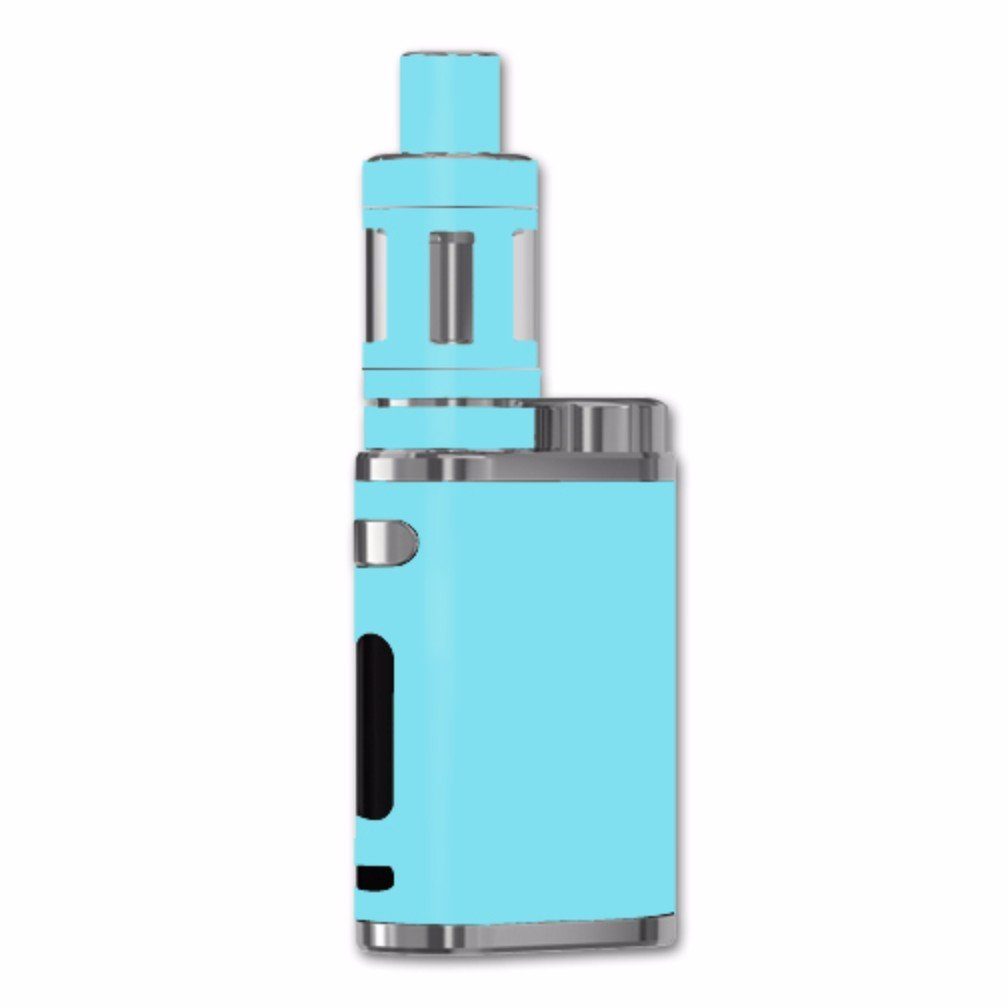 Skin Decal Vinyl Wrap for eLeaf iStick Pico 75w Vape Mod / Baby Blue color