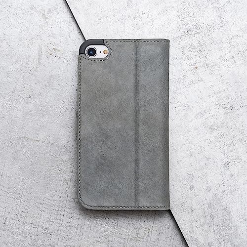 Étui iPhone SE cuir véritable résistant aux rayures avec rangement cartes - 6