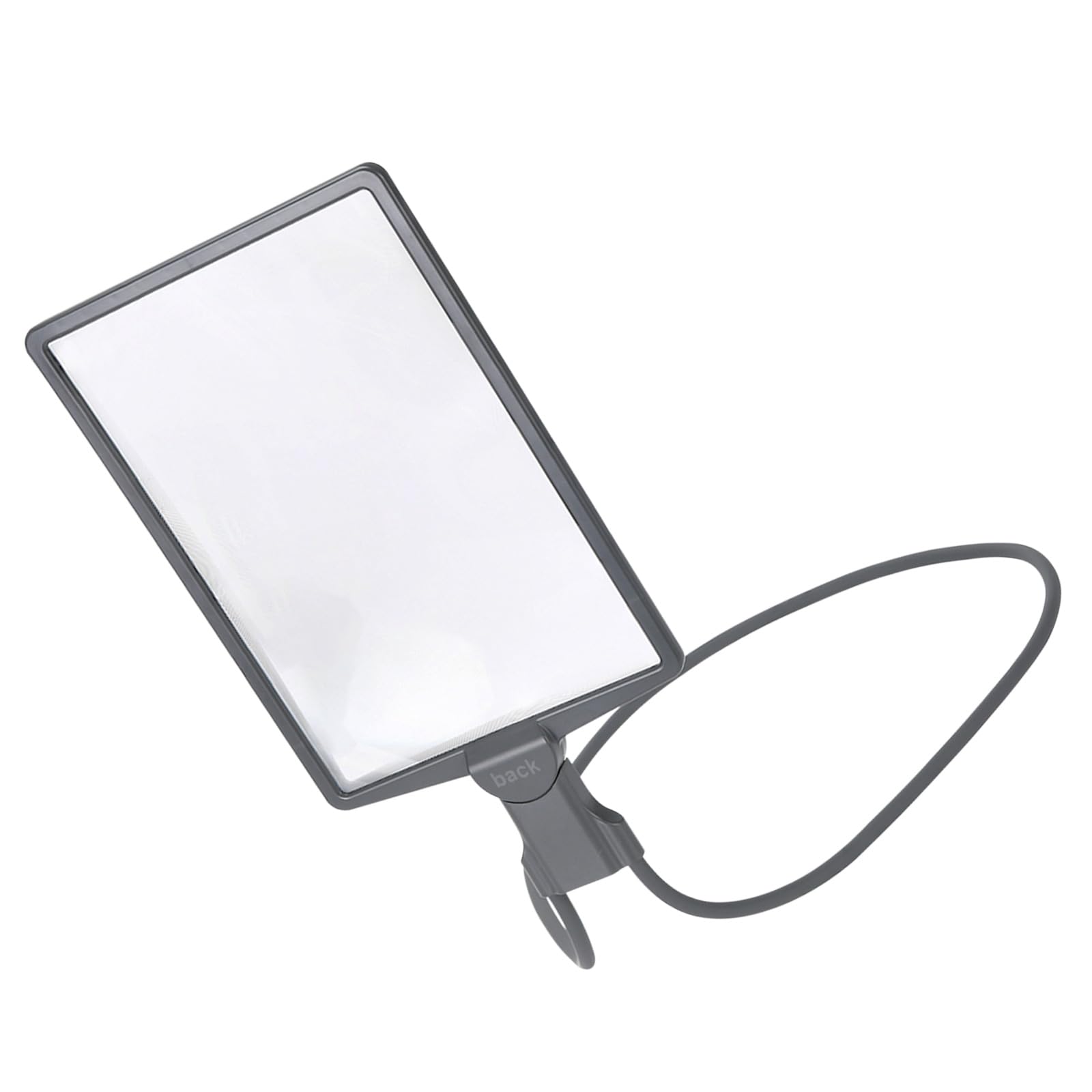 Zepfjhe Grey Highly Definition Magnifier With Handheld Neck Design For Tasks In Electronics Repair And Crafting Comfortable Wear Comfortable Magnifier