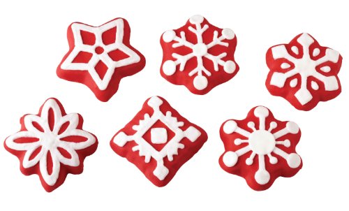 Wilton NATALE stampo per 12 biscotti fiocco di