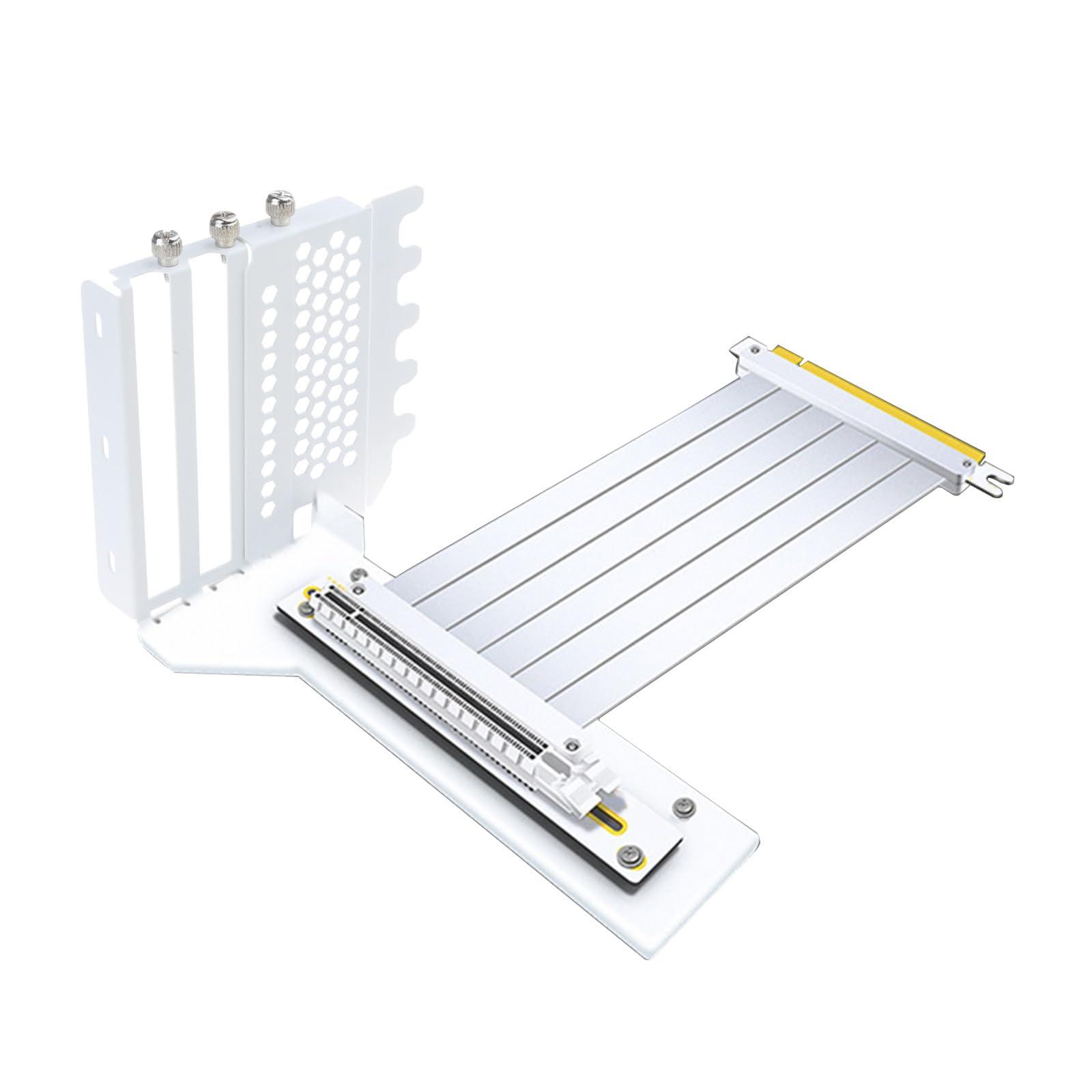Soporte de ranura PCIE3.0, soporte vertical de GPU, soporte de montaje de dirección para tarjeta gráfica, con cable PCIE3.0 X16 para