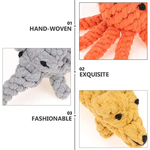 Balacoo Brinquedo de mastigar para cães de 6 peças pequeno médio grande filhote de cachorro brinqued