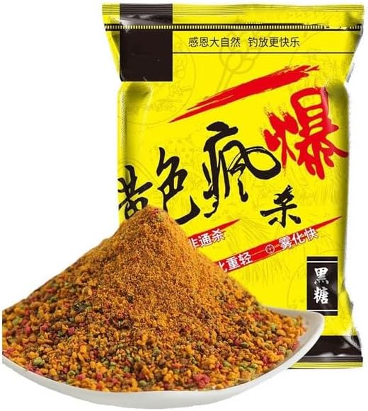 Pack of 1 All Seasons 600g Fishing Bait Strong Flavor Groundbait Scent Feed for Carp Crucian Catfish