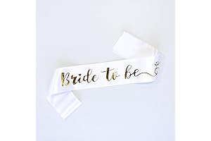 Bride to Be Sash: Perfect Touch for Bridal Shower and Bachelorette Festivities
