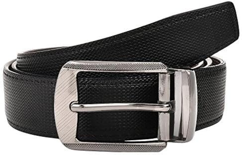 Stylish Standard 1 Pcs Reversible PU Leather Brown and Black Belt for Men's Gent's Boy's Casual and Formal Belt- 35MM
