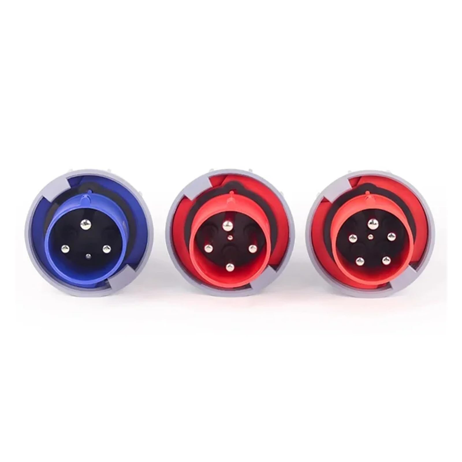 63A 125A IP67 220V 380V Spina e Presa Maschio Femmina Industriale 3P/4P/5P Connettore Elettrico Presa a Parete(Connector,125A-4P)