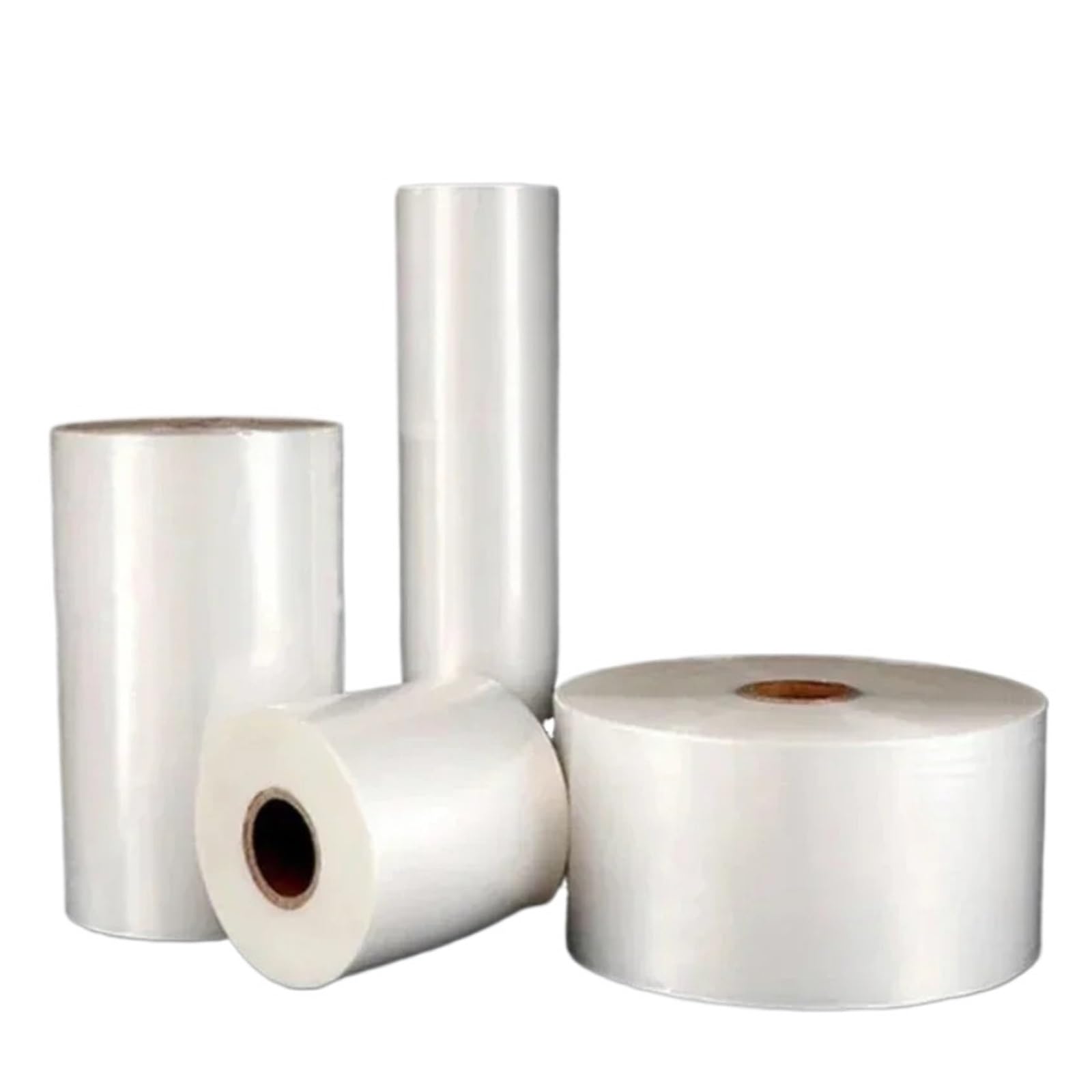 imballaggio di pallet pesanti, Sacchetto for la polvere in plastica resistente, bocca piatta, trasparente, for imballaggio postale, for alimenti(15cm Wide)