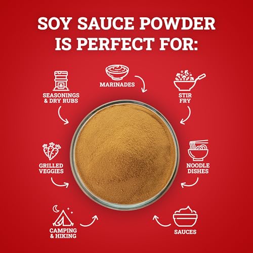 Image of Hoosier Hill Farm Soy Sauce Powder, 25LB Bulk (Pack of 1)