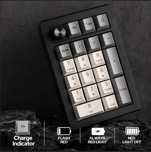 Amazon | EPOMAKER EK21 VIAガスケット テンキー ゲーミングキーボード