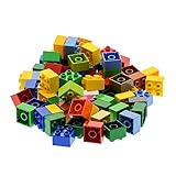 lego duplo steinebox ziehtiere  70 Teile LEGO DUPLO 4er BASIC BAUSTEINE STEINE 2x2 Noppen bunt gemischt
