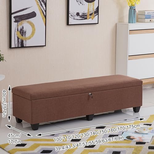 Banc à chaussures peu encombrant en coton pour entrée étroite - 3