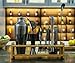 Jillmo Bartender Kit, 11 Pieces Champagne Light Gold Bar Set with Bamboo Stand …