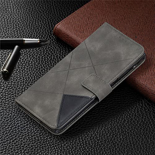 Étui de téléphone de luxe en cuir Galaxy M53 5G clapet à rabat premium