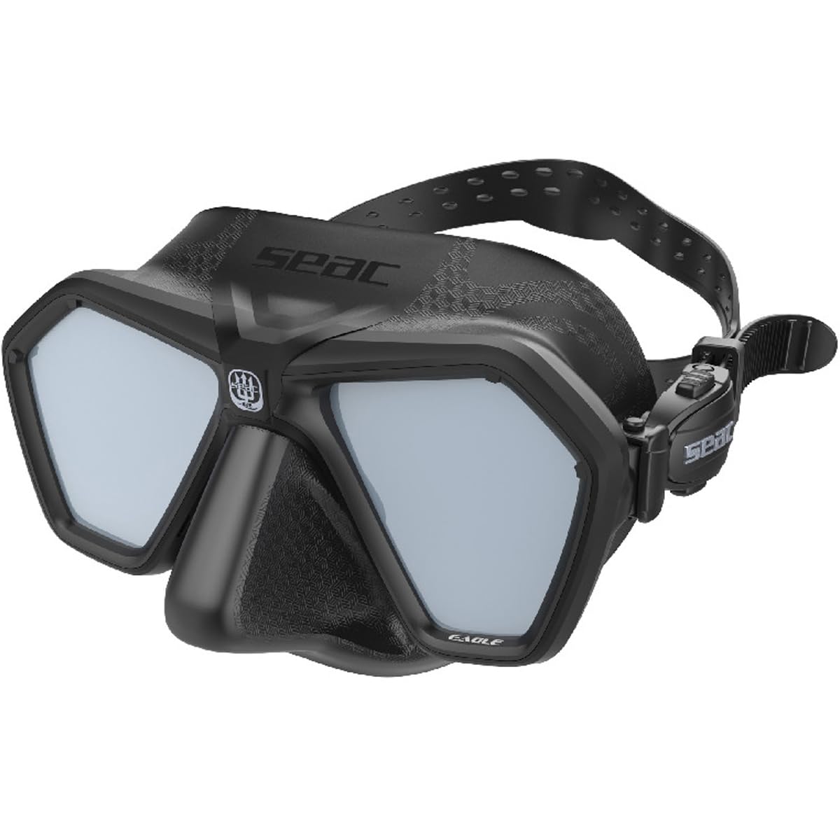 SEAC Eagle, Compact Low Volume Mask for Freediving and Spearfishing, Made in Italy