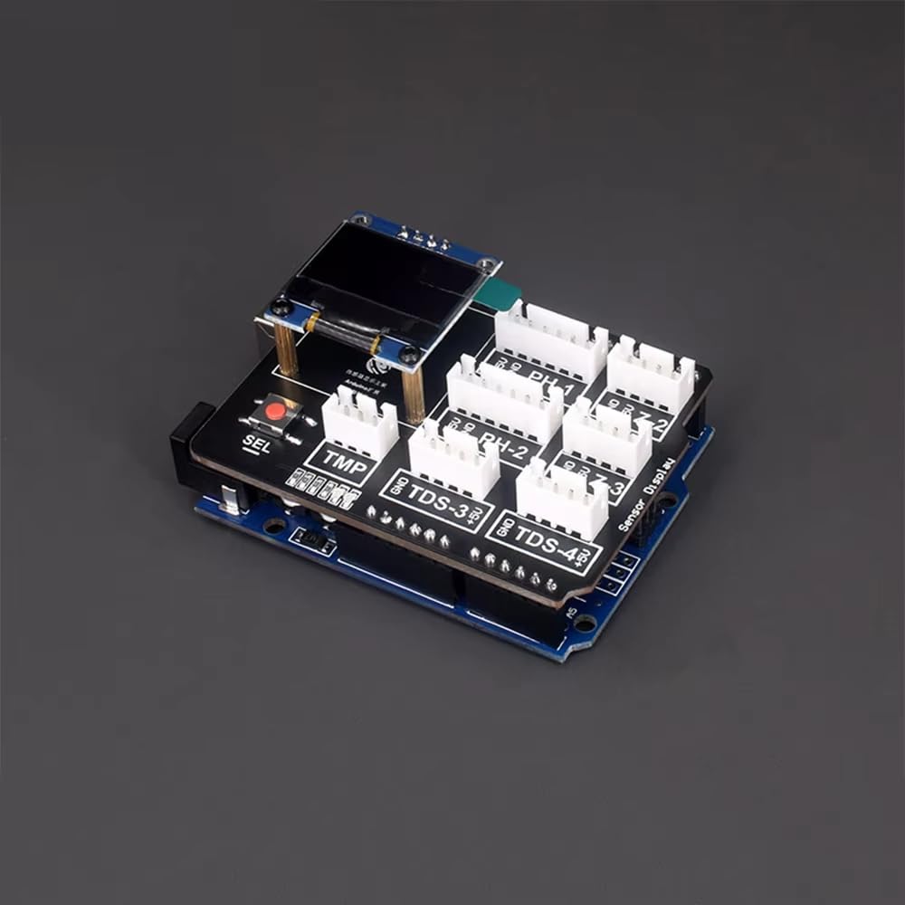 Toplionace Kit de Análisis de Calidad del Agua: Medición de Ph, Turbidez, TDS y Temperatura - Kit Electrónico para Armar (Turbiedad)