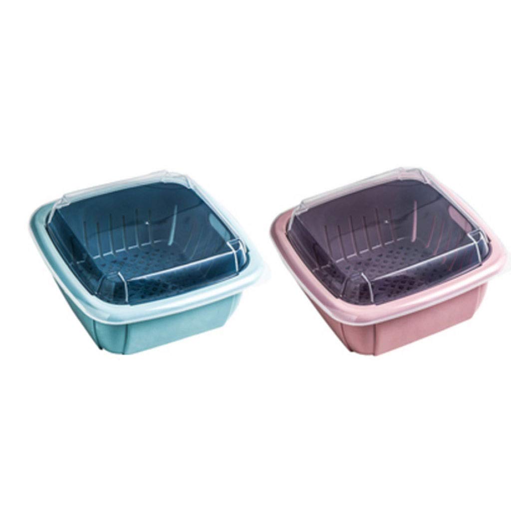 Cesta de frutas ZAW de 2 unidades y frutero contenedor para mueble de cocina