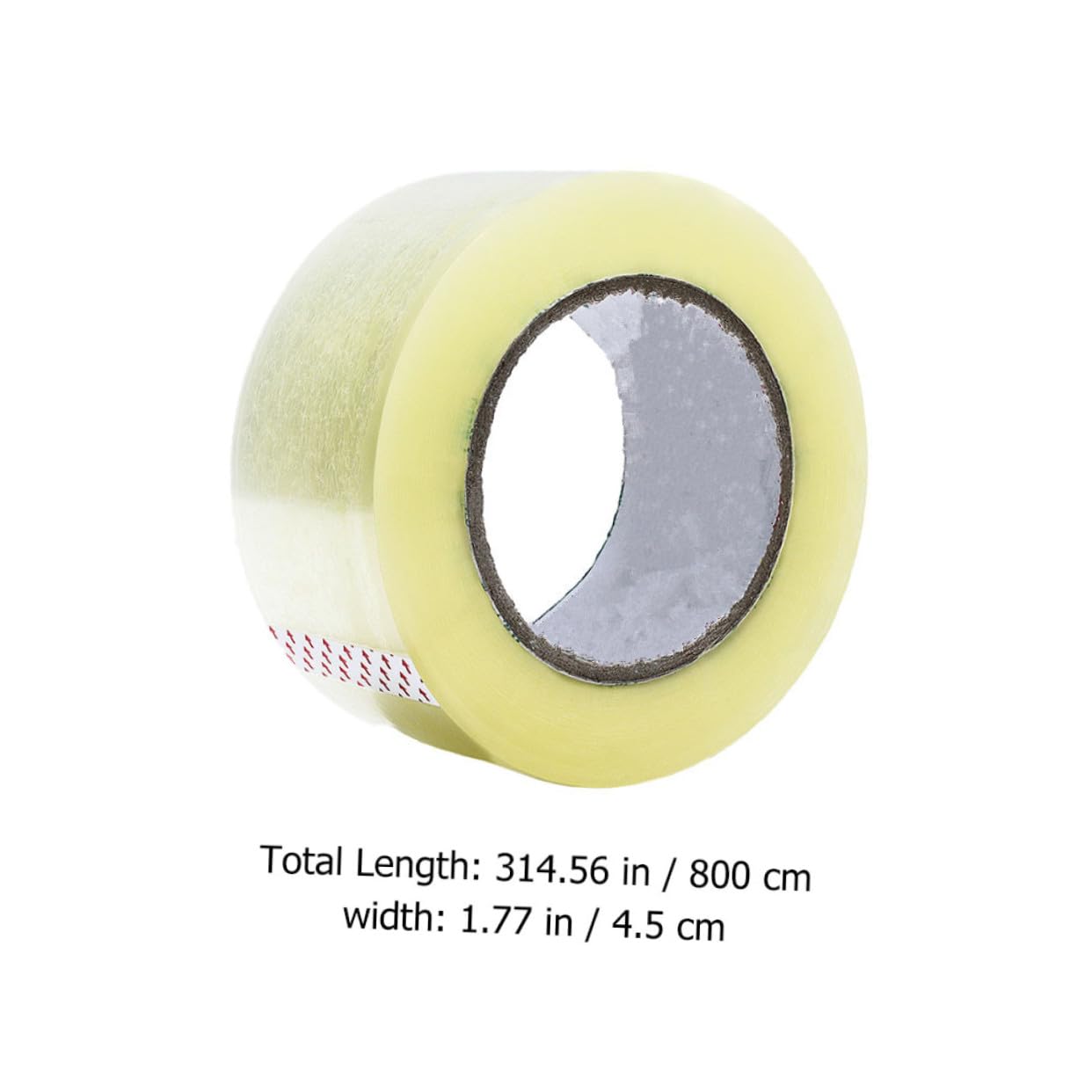 6 rouleaux Ruban Adhésif Transparent Lot de Bande Adhésive Forte et Silencieuse pour Emballage Colis et Scellage Carton