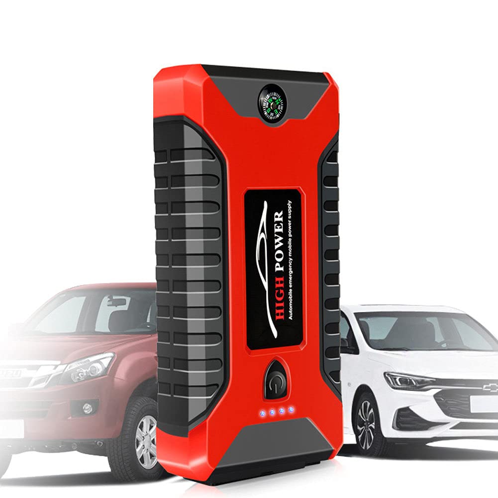 Arrancador de Coches Buture Cargador baterias Coche Diesel portatil para 12V Car Truck Lithium Jump Starter Cargador Power Bank Car Booster Batería 20000mA