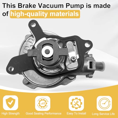 Bomba de vacío de freno compatible con Volkswagen Beetle Golf Jetta Passat Rabbit SportWagen 2006-2014 Audi TT Quattro RS 2012-2013 2.5L 07K145100C 07K145100H miniatura 3