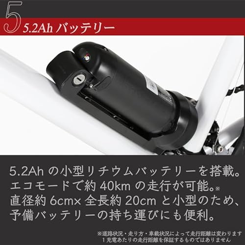 MASERATI(マセラティ) 7016E 電動アシストスポーツクロスバイク の商品画像 8