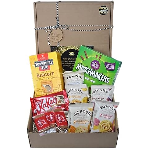 Tea and Biscuits Hamper with Yorkshire Tea Malty Biscuit Tea Cover