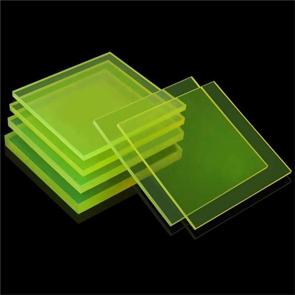 Gummiplatten, 1 Stück Polyurethan-Elastikgummiplatte, PU-Dämpfungsplatte, große Kunststoffplatte, Polycarbonat-Kunststoffplatte(500X500MMX5MM)