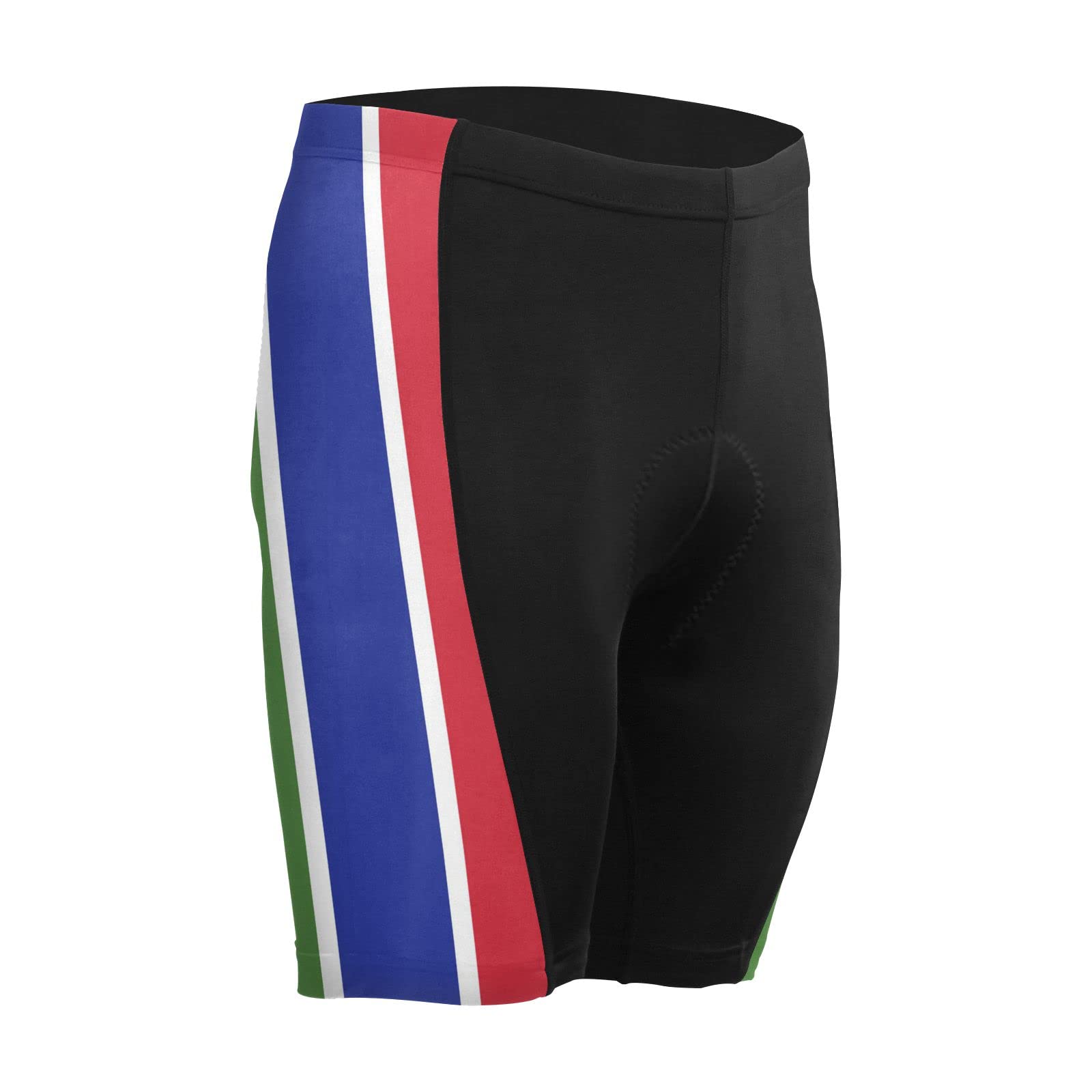 The Gambia Flag Men's Bike Shorts Padded Cycling Bicycle Biking Shorts Tight Multicolor