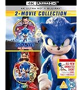 Sonic The Hedgehog 2-Movie Collection 4K UHD [Blu-ray] [Region A & B & C]