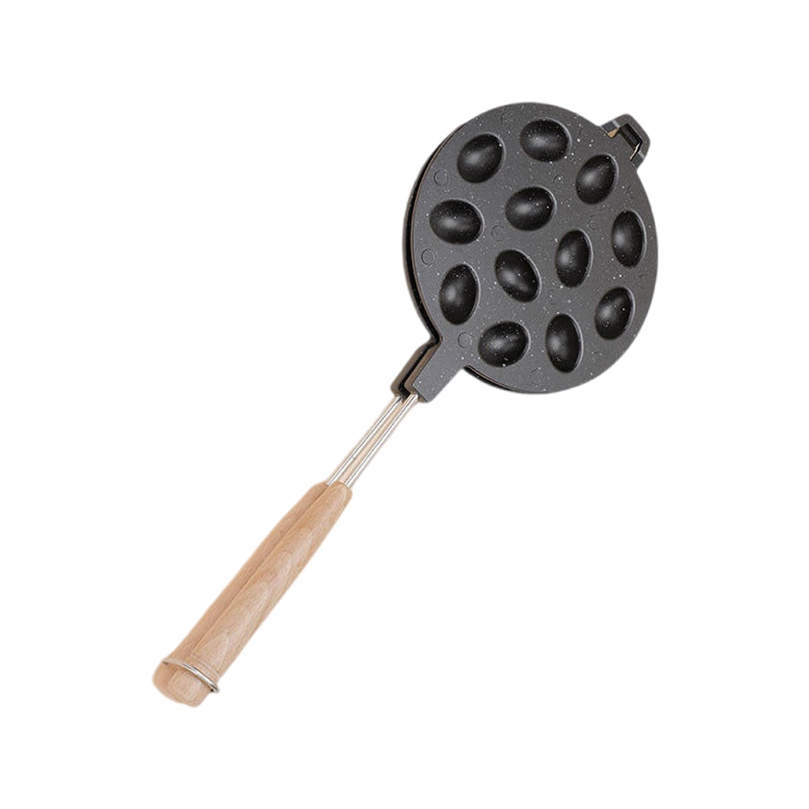 Xinsheinelry Cookie Maker for Waffles and Pastries Practical Wood Handle Bakewares Dishwasher Safe Baking Pan for Dessert Cookie Maker