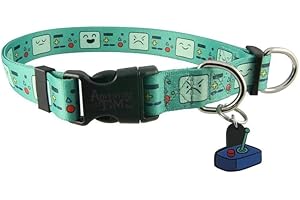 Adventure Time BMO Faces Adjustable Nylon Dog Collar