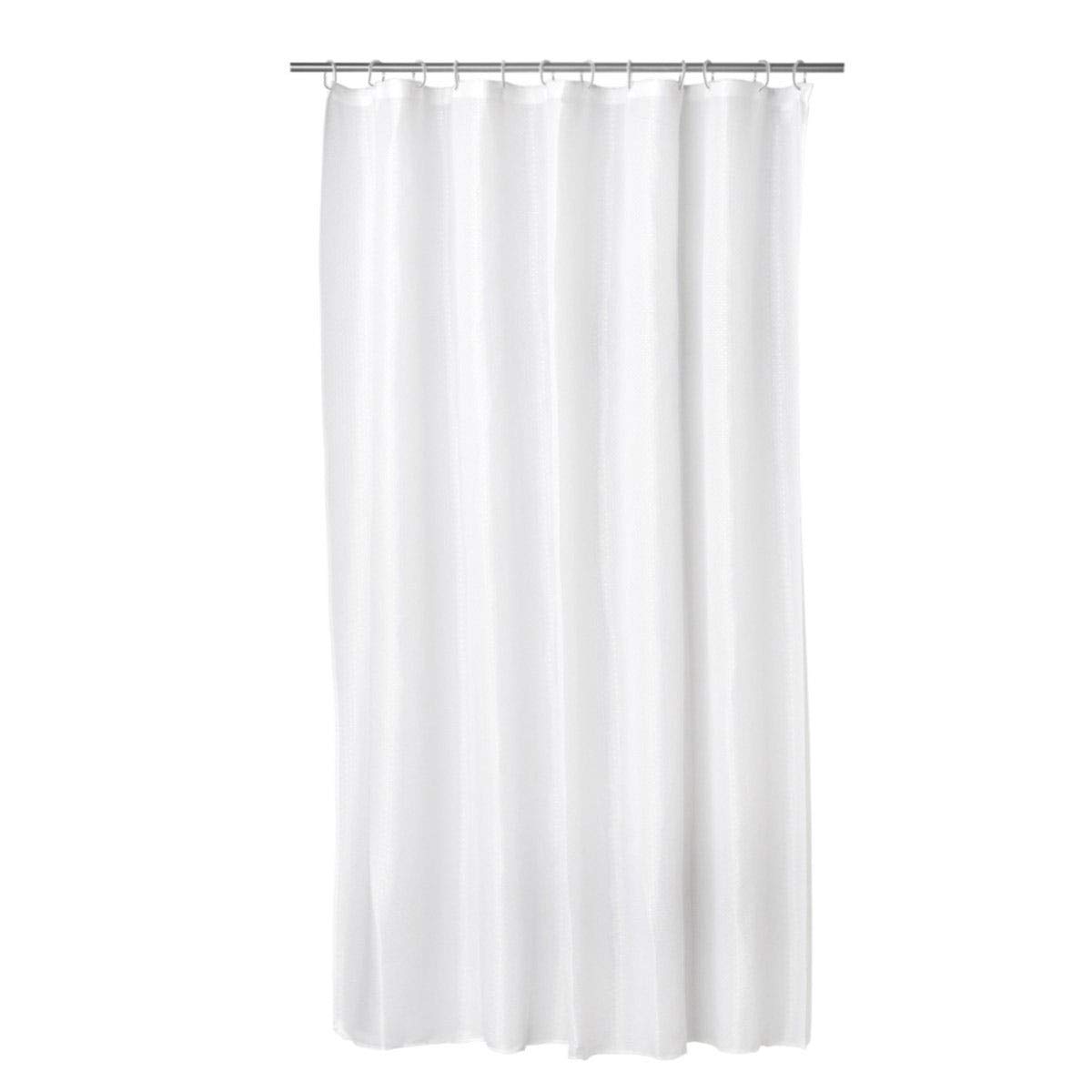 Croydex White Pvc Shower Curtain (1.8 X 1.8M) (White)