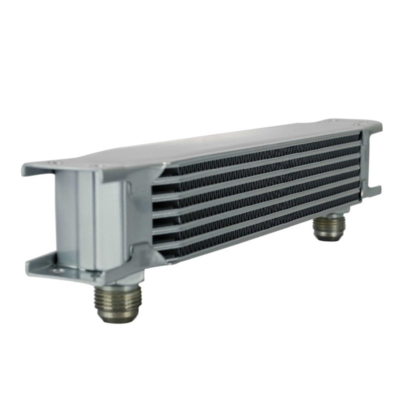 7-rzędowa uniwersalna chłodnica oleju przekładniowego w kolorze AN-10 w kolorze srebrnym/czarnym, aluminiowym(Black)