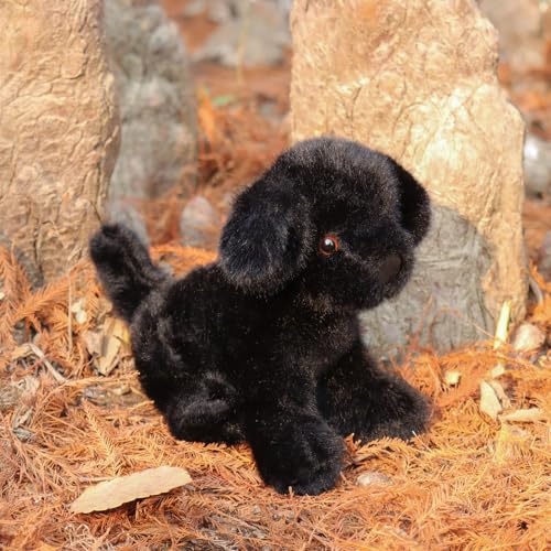 Apricot Lamb – docile Labrador-Black – Plüsch Spielzeug Plüschtier – Flauschiger Stofftier zum Spielen – Gemütliches Schmusetier - Plüschtier Hund