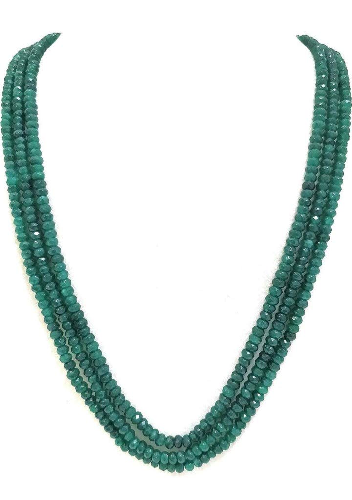 See full amazon price history chart for Manbhar Gems - Semi Precious Gem Stone Beads Necklace 3 Layer for Girl and Women Green Mala Stylish Traditional Fashion Jewellery (Green) Manbhar Gems - Semi Precious Gem Stone Beads Necklace 3 Layer for Girl and Women Green Mala Stylish Traditional Fashion Jewellery (Green) (B08H9KV14J) Amazon Price History, Amazon Price Tracker