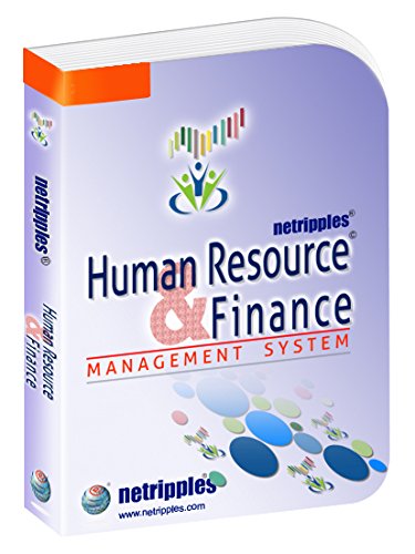 Netripples Human Resource And Finance Management Software ( Payroll, attendance,leave Management,Salary Statement,Payslip , financial Accounting Software features) Integrated System (CD)