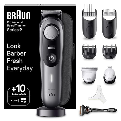 Braun Barttrimmer Series 9, Elektrischer...