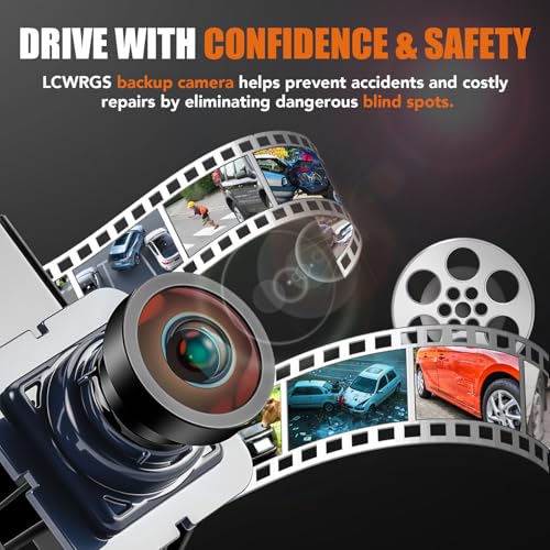 Image of LCWRGS Reverse Backup Camera Compatible with Ford Escape 2014 2015 2016
