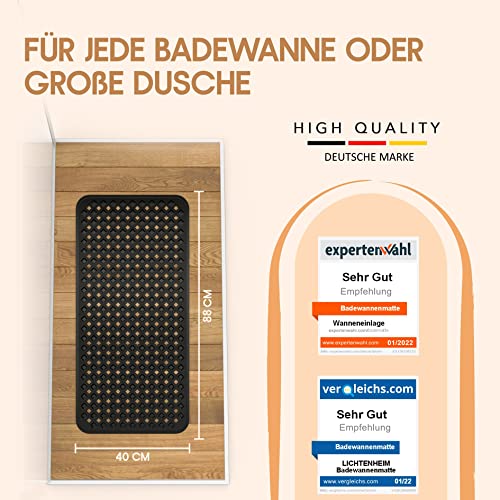 Lichttenheim, tappetino da doccia, antiscivolo, 88...