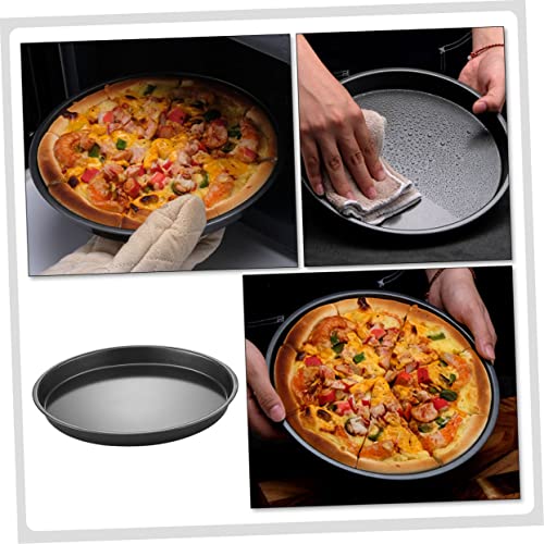 IMIKEYA-4pcs-Pizza-Pan-Pizza-Oven-Pan-Pancake-Baking-Pan-Metal-Pie-Pans-Metal-Baking-Tray-Non-stick-Baking-Pan-Oven-Tray-Metal-Oven-Tray-Pancake-Baking-Tray-Pie-Baking-Pan