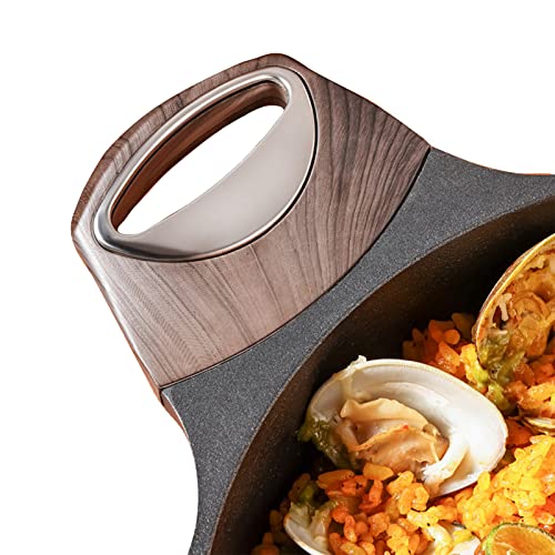 SENSARTE Frying Pan Bakelite Handle Accessories Repalcement Compatible(Black helper handle)