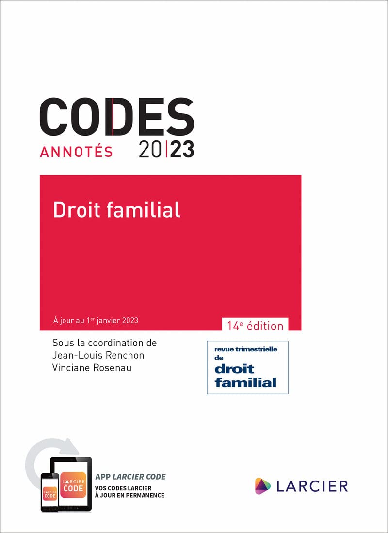 Codes annotés - Droit familial 2023
