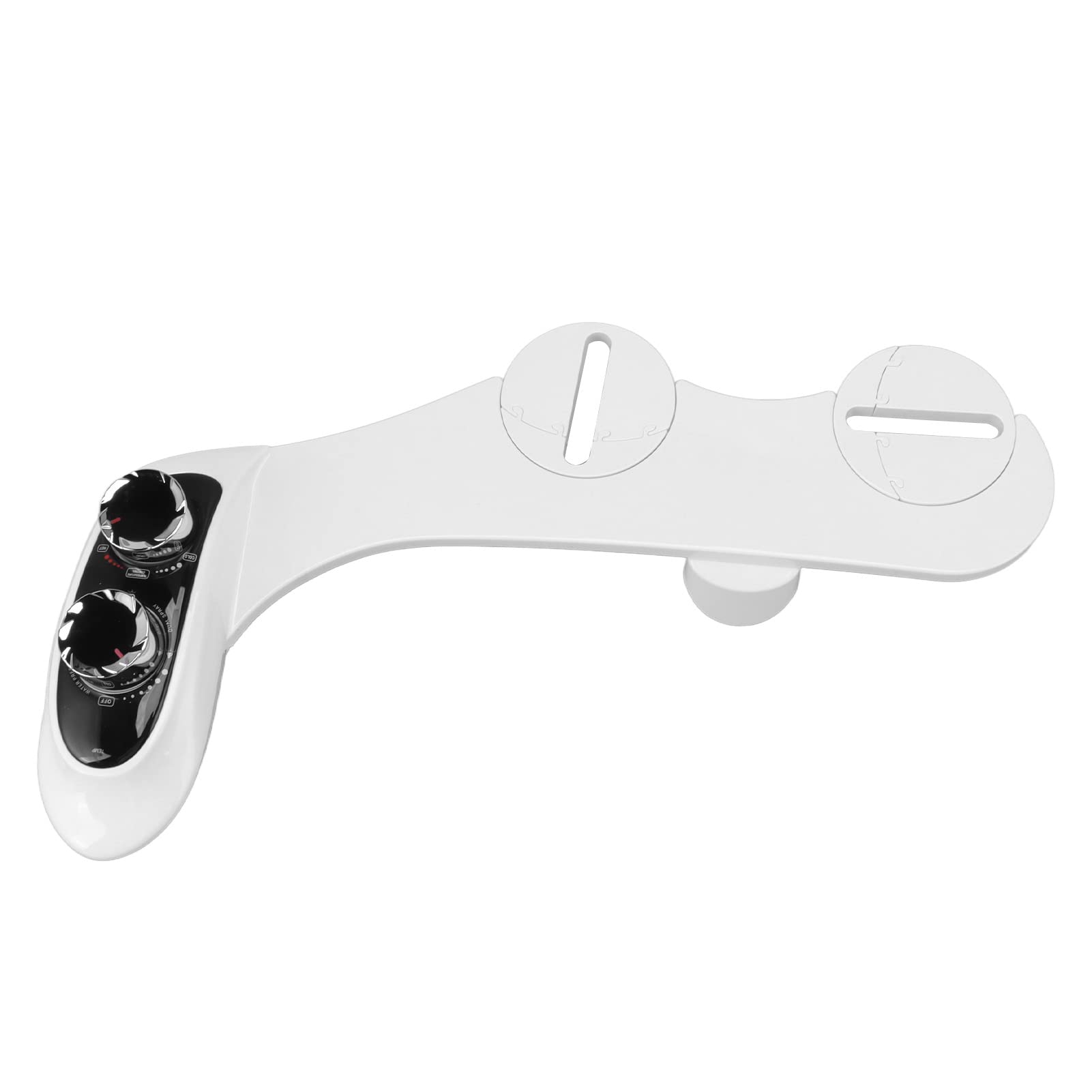 Generic Accesorio para bidé Frío y Caliente de Doble Boquilla, Pantalla Digital de Temperatura para Baño, Cómodo Diseño de ABS, Adecuado para Todos los Usuarios
