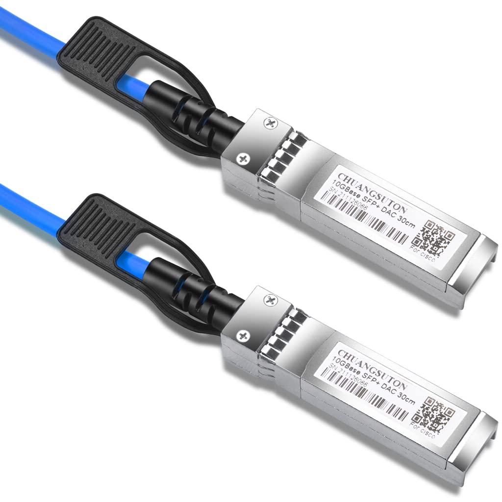 10G SFP+ Twinax DAC Blue 10GbE SFP+ Cavo di rame passivo ad attacco diretto per Mel MC3309130-002 10GBase-CU Ethernet 10Gb/s SFP+ a SFP+ DAC Twinax cavo 2m (6.6ft 10G SFP+ Twinax DAC Blue 10GbE SFP+ Cavo di rame passivo ad attacco diretto per Mel MC3309130-002 10GBase-CU Ethernet 10Gb/s SFP+ a SFP+ DAC Twinax cavo 2m (6.6ft
