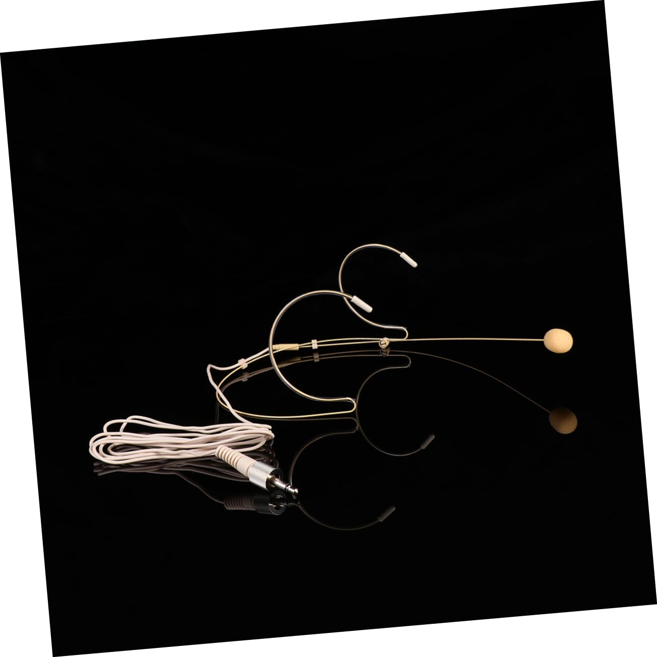 FUNOMOCYA Headset Microphone Over Ear Hanging Headset Mic for Vocal Amplifier Condenser Mic for Performers