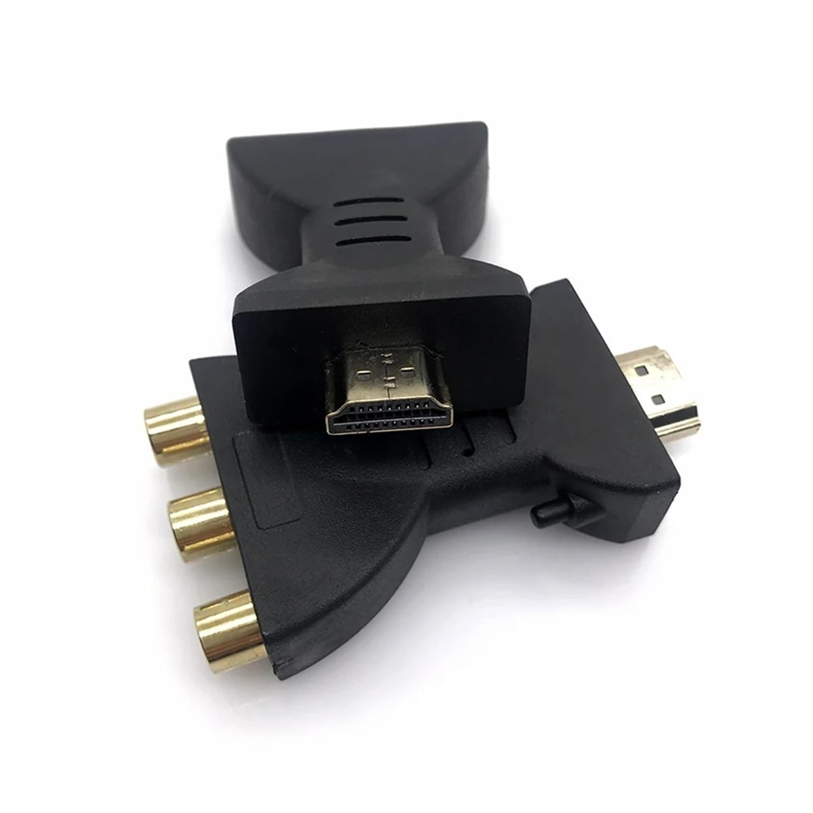 Adattatore da HDMI a AV placcato oro maschio a 3RCA