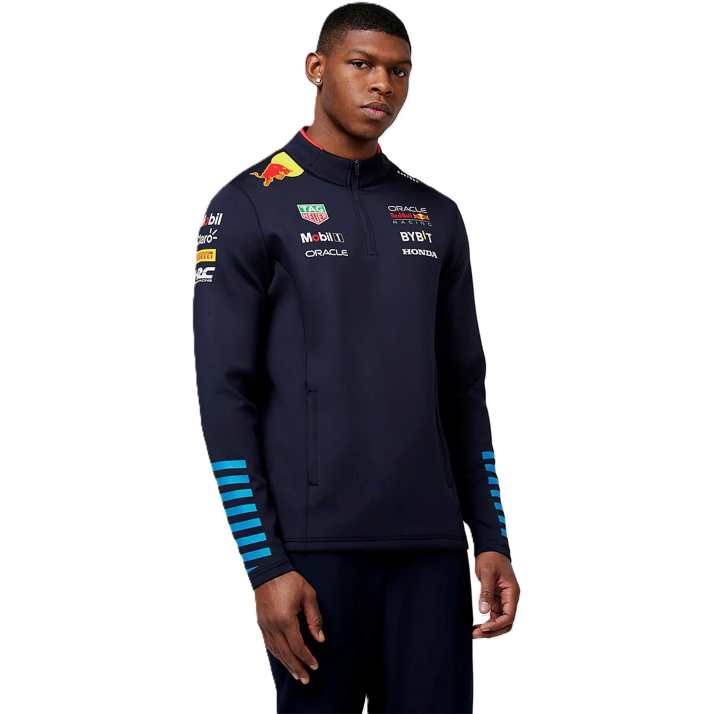 Castore Men's Navy Quarter Zip Mlyr 99  38 M