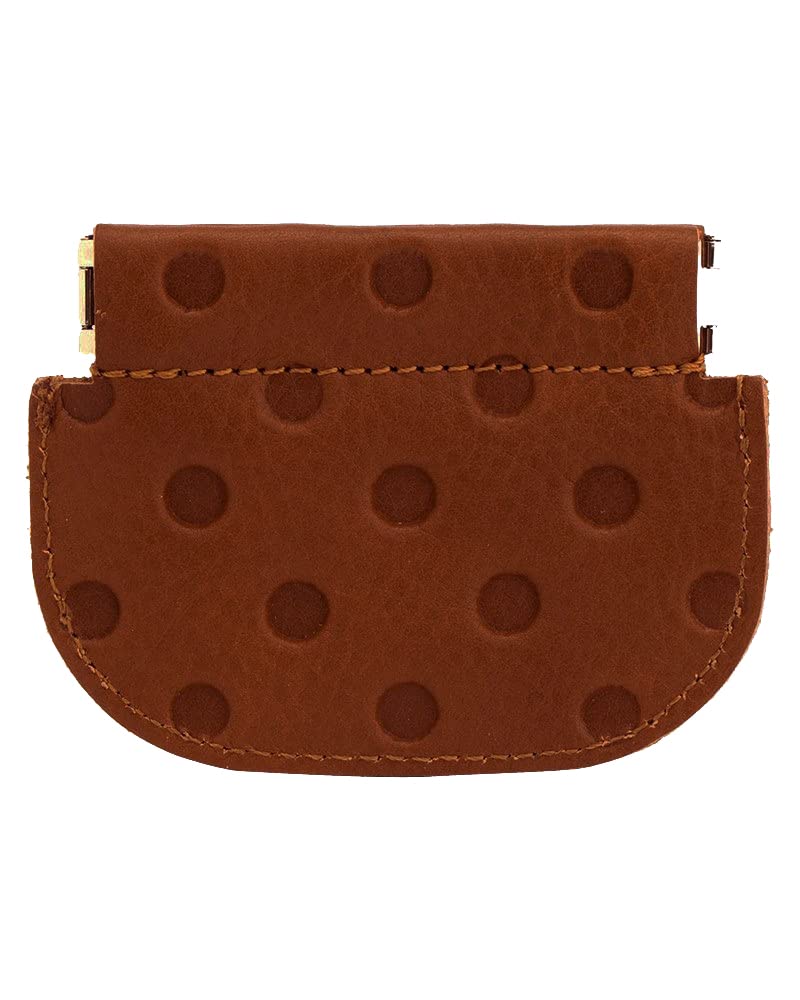 Kanmi. カンミ itsu mono リトルがま口 コインケース プレゼントにお勧め レザー 革製 ガマグチ 口金 かわいい 手 ミニがま口  ストラップ Kanmi. カンミ まるまる ドット おじゃみがま口 ミニガマグチ コインケース プレゼントにお勧め レザー 革製 ガマグチ 口金