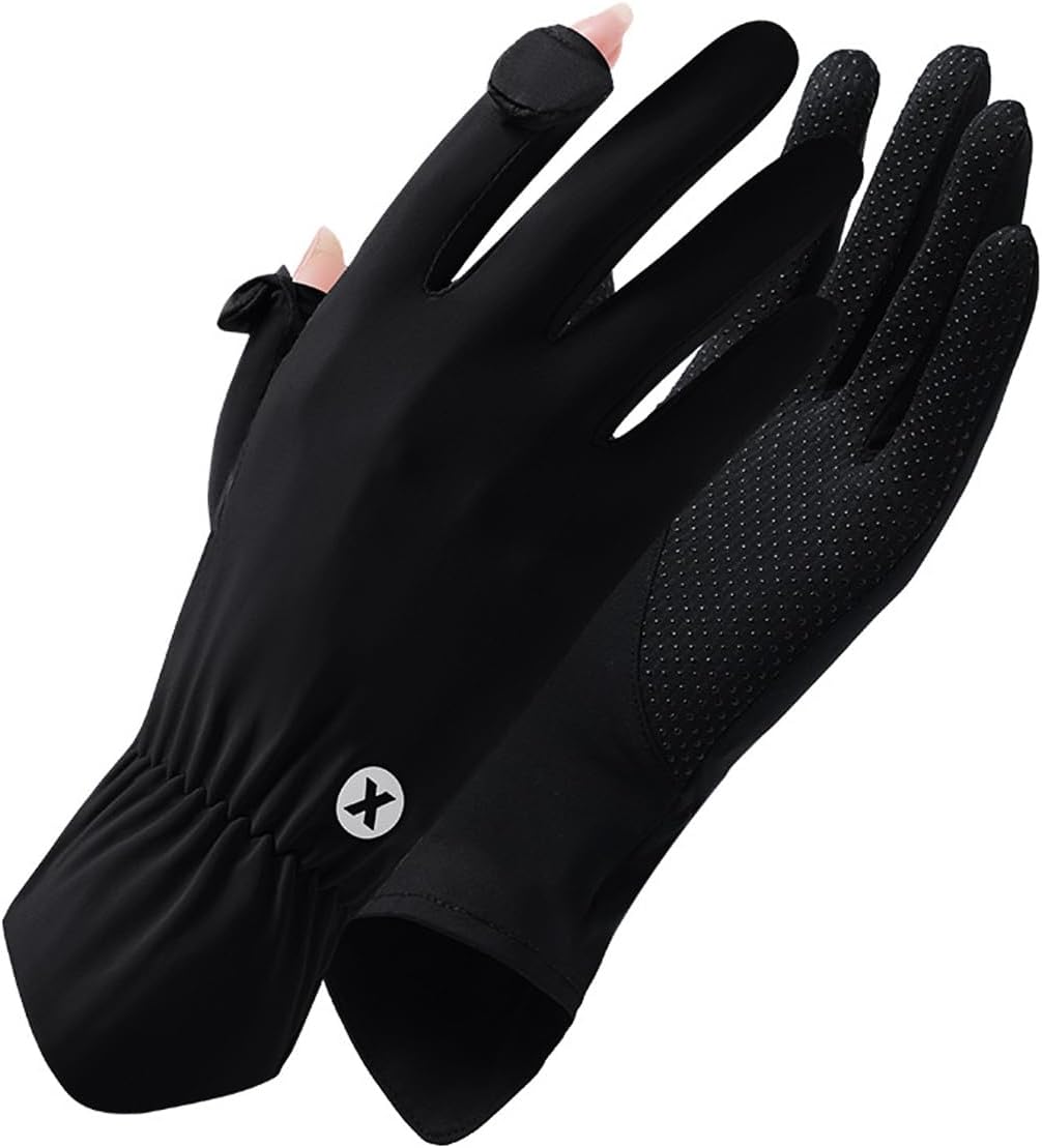 Ultra Thin Full Finger UV Protection Gloves Driving Gloves Women, UV Gloves Sun Protection Gloves