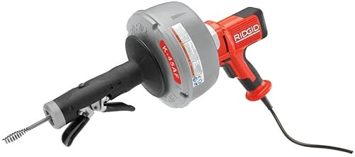 RIDGID 35473 K-45AF - Máquina de fregadero con cable de núcleo interior C-1 de 516 pulgadas y control AUTOFEED máquina limpiadora de drenaje de RIDGID 35473 K-45AF - Máquina de fregadero con cable de núcleo interior C-1 de 516 pulgadas y control AUTOFEED máquina limpiadora de drenaje de