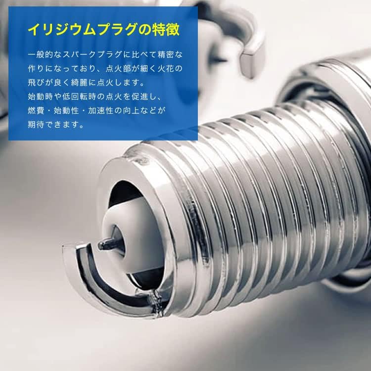 INEX 互換品 イリジウムプラグ スパークプラグ 6本 KB2 レジェンド用